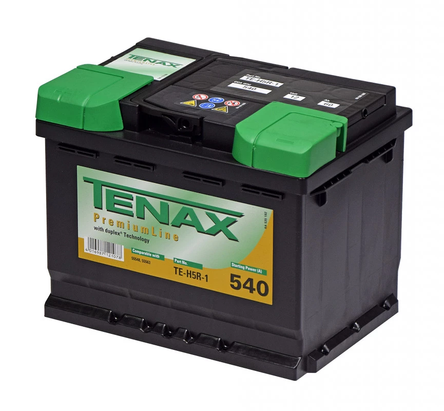 Аккумулятор Tenax Premium 60R обр. пол. низкий 540A 242x175x175