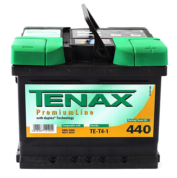 Аккумулятор Tenax Premium 44R обр. пол. низкий 440A 207x175x175