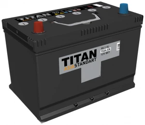 Аккумулятор TITAN STANDART Asia 90L прям. пол. 750A 306x173x220