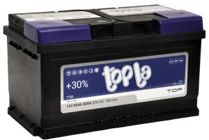 Аккумулятор Topla Top 85 Ач обр. пол. 800A низкий 315x175x175