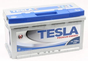 Аккумулятор TESLA Premium Energy 110R обр. пол. 970А 353x175x190