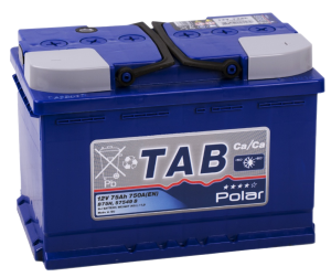 Аккумулятор TAB Polar 75 Ач обр. пол. 720A 278x175x190