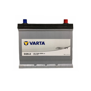 Аккумулятор Varta Стандарт Asia D26 70R обр. пол. 620A 258x173x223