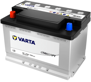 Аккумулятор Varta Стандарт 74 Ач прям. пол. 720A 278x175x190