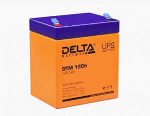 Аккумулятор для ИБП DELTA DTM 1205 12В 5 Ач 90x70x101
