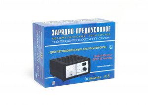 Зарядное устройство Вымпел-415 0-20А, автомат, 12/24В стрел.амперметр (Грузовые АКБ)