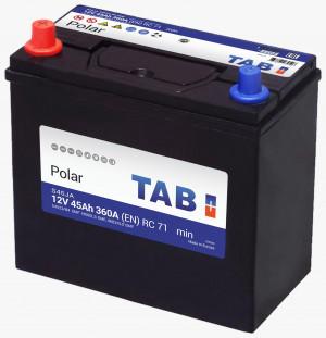 Аккумулятор TAB Polar Asia 45L прям. пол. тонк. кл. 360A 238x128x220