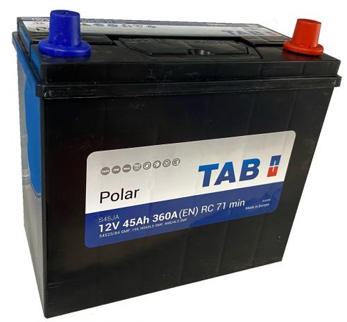 Аккумулятор TAB Polar Asia 45R обр. пол. тонк. кл. 400A 238x128x220