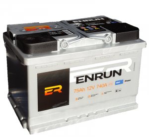 Аккумулятор ENRUN TOP 75R обр. пол. 710A 278x175x190