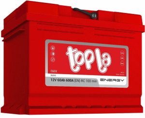 Аккумулятор Topla Energy 60L прям пол. 600А 242x175x190