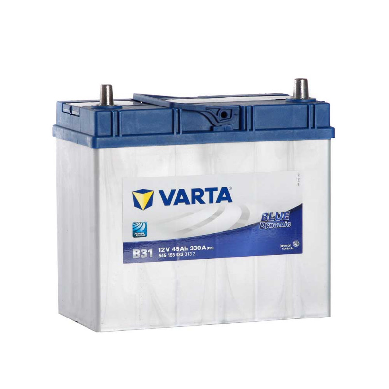 Аккумулятор VARTA Blue Asia B31 45R прям. пол. тонк. кл. 330A 238x129x227