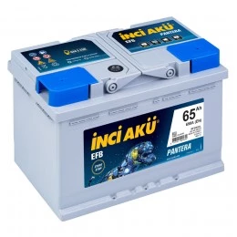 Аккумулятор INCI AKU Nanogold EFB 65R обр. пол. низкий 650A 278x175x175 (CX-5 i-stop)