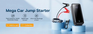 Пусковое устройство Baseus 600A Jump Starter 6000 мАч