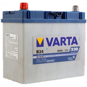 Аккумулятор VARTA B34 Blue Dynamic 45Ач прям. пол. 330A 238x129x227