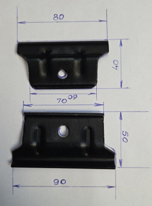 Крепление АКБ HYUNDAI/KIA 37160-22000 малое