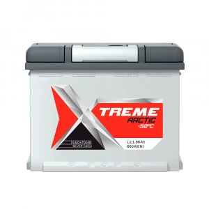 Аккумулятор Xtreme ARCTIC Red 66L прям. пол. 660A 242x175x190
