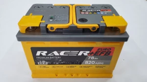 Аккумулятор RACER EFB (АКОМ) 78R обр. пол. 820A 278x175x190