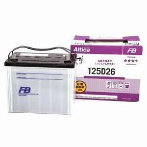 Аккумулятор FB ALTICA HIGH-GRADE Asia 125D26L 85R обр. пол. 800A 261x173x220 (FB125D26L)