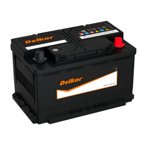 Аккумулятор DELKOR 80R обр. пол. 800А 278x175x190