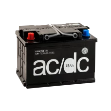 Аккумулятор AC/DC 75L прям. пол. 610A 278x175x190