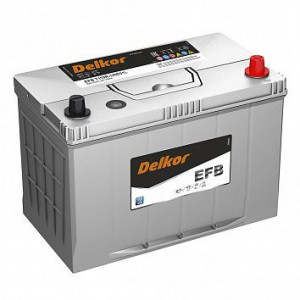 Аккумулятор DELKOR EFB 145D31L 90R обр. пол. 820A 306x173x220