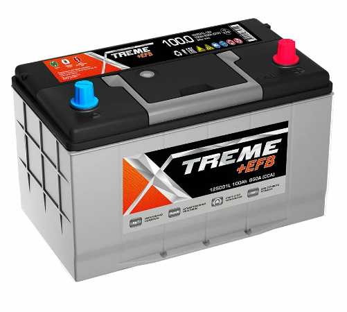 Аккумулятор X-treme +EFB 125D31L 100R обр. пол. 850A 306x173x220