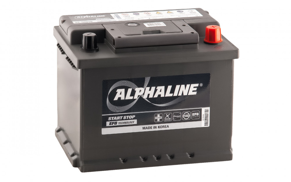 Аккумулятор AlphaLine EFB 60R обр. пол. 560А 242x175x190 (SE 56010)