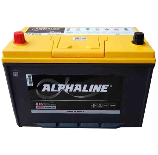 Аккумулятор Alphaline AGM AX D31 90L прям. пол. 850A 302x172x220