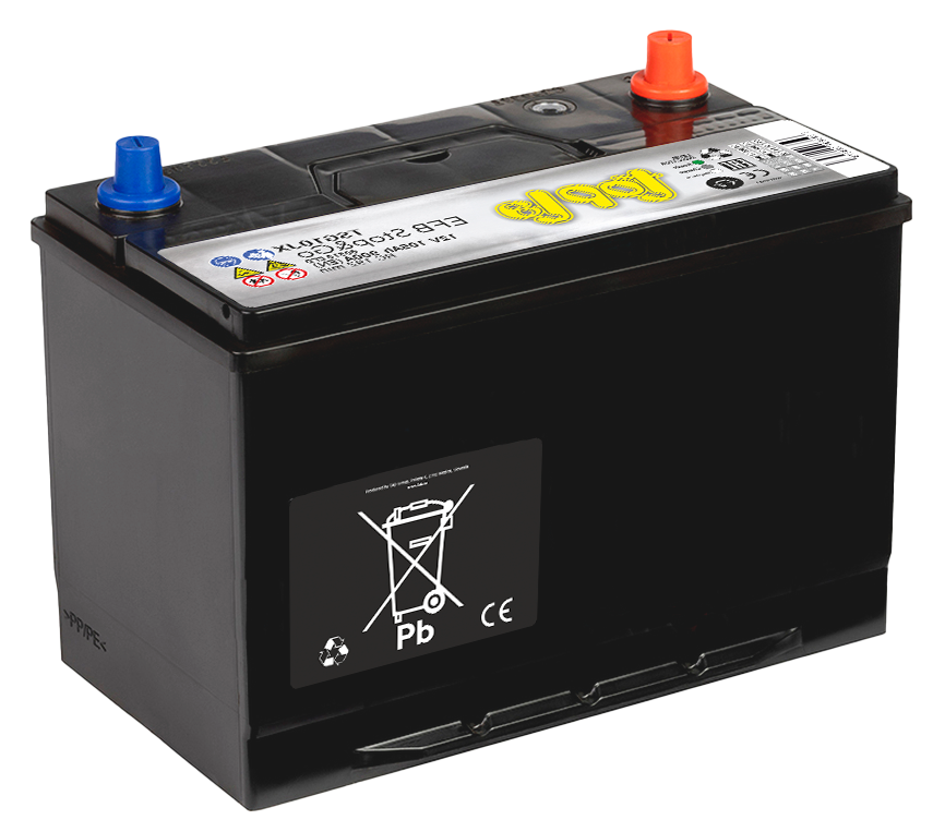 Аккумулятор Topla EFB STOP & GO Asia 105 Ач прям. пол. 900A 306x173x220