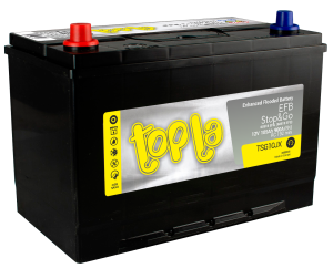 Аккумулятор Topla EFB STOP & GO Asia 105 Ач прям. пол. 900A 306x173x220
