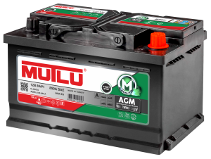 Аккумулятор Mutlu AGM L4 80 Ач обр. пол. 800А 315x175x190