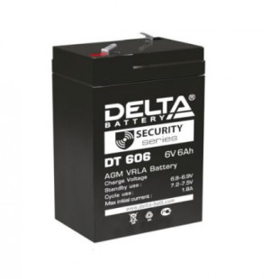 Аккумулятор Delta DT 606 1,8А 6Ач 70x47x107