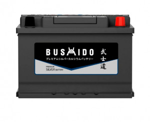 Аккумулятор BUSHIDO SILVER 78R обр. пол. 780А 278x175x190