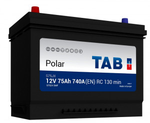 Аккумулятор TAB Polar S Asia 75L прям. пол. 740A 260x173x220