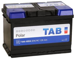 Аккумулятор TAB Polar 74 Ач прям. пол. 680A 278x175x190 (57413)