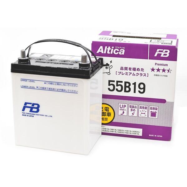 Аккумулятор FB ALTICA PREMIUM 55B19L 50R обр. пол. 450A 187x127x225