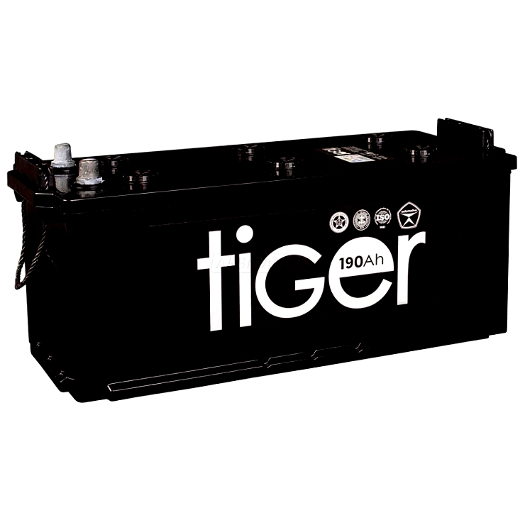 Аккумулятор Tiger (Тюмень) 190 прям. пол. 1100A 513x220x200