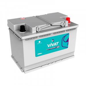 Аккумулятор VIVAT SMF 57412 74R обр. пол. 685А 278х175х190