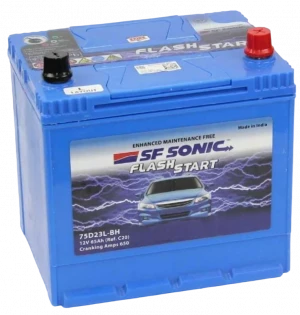Аккумулятор Exide SF Sonic Q85 75D23L 65R обр. пол. 650А 232x173x220