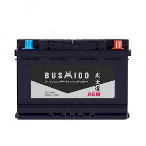 Аккумулятор BUSHIDO AGM L3 75R обр. пол. 760А 278x175x190