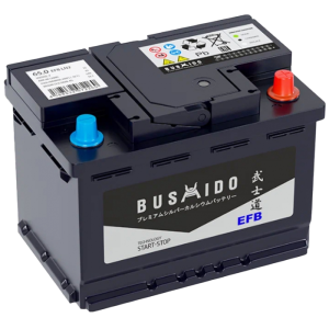 Аккумулятор BUSHIDO EFB L2 65 Ач обр. пол. 640А 242x175x190