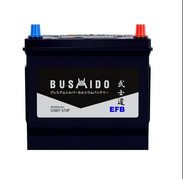 Аккумулятор BUSHIDO EFB 95D23L 70R обр. пол. 670А 237x173x220