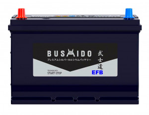 Аккумулятор BUSHIDO EFB 140D31R 90L прям. пол. 800А 306x173x220