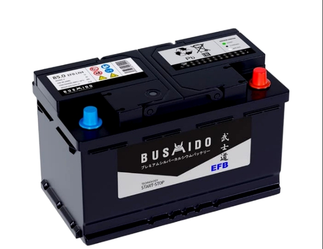 Аккумулятор BUSHIDO EFB L4 85R обр. пол. 800А 315x175x190