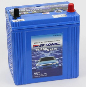 Аккумулятор Exide SF Sonic 40B20L 35R тонкие клеммы обр. пол. 400A 186x127x220