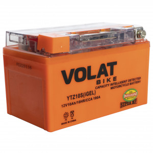 Аккумулятор для мототехники VOLAT iGEL YTZ10S 10Ач 190А прям. пол. 150x87x94 (YTZ10S-BS, CTZ10S)