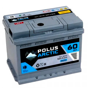 Аккумулятор POLUS ARCTIC 6СТ-60 прям. пол. 560A 242x175x190