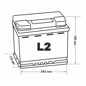 Аккумулятор Moriarti SMF L2 65R обр. пол. 640A 242x175x190 (56513)