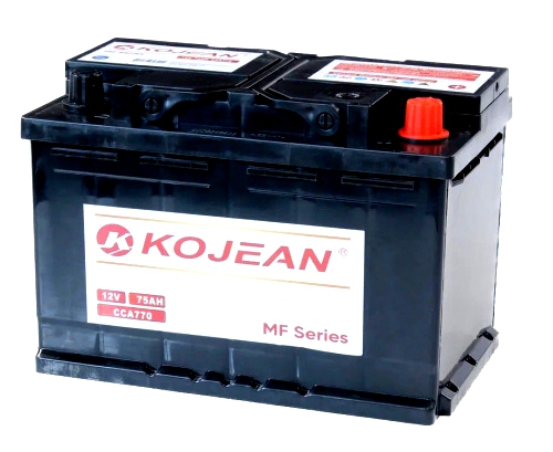 Аккумулятор Kojean SMF 75R обр. пол. 770A 278x175x190