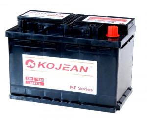 Аккумулятор Kojean SMF 75R обр. пол. 770A 278x175x190